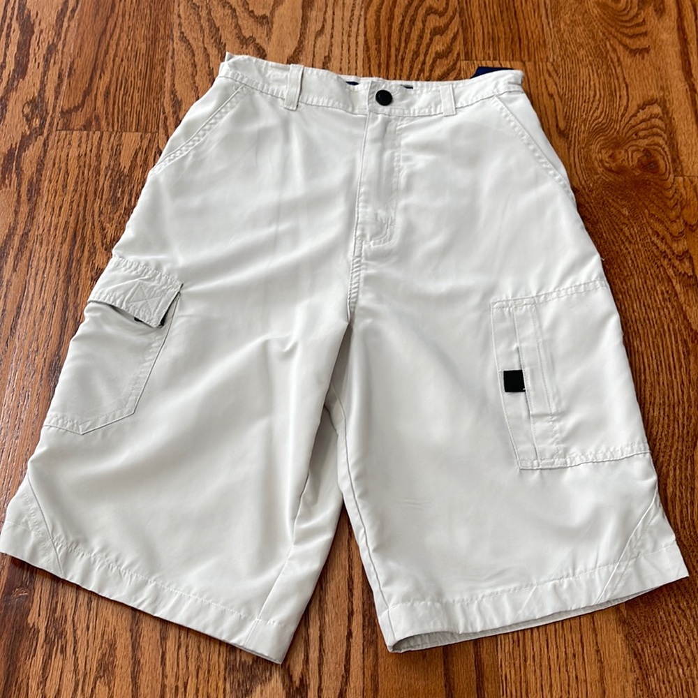 Cargo Shorts, Faded Glory, Tan, Like New, (Size: boys 14)